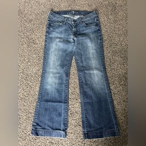 7 For All Mankind Women's Bootcut Jeans - Medium Blue